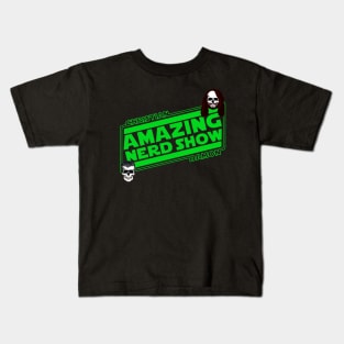 Ecto Green Amazing Nerd Show Logo Kids T-Shirt